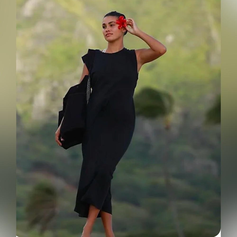 FREE PEOPLE NWT SIMONE MIDI DRESS - Picture 2 of 16